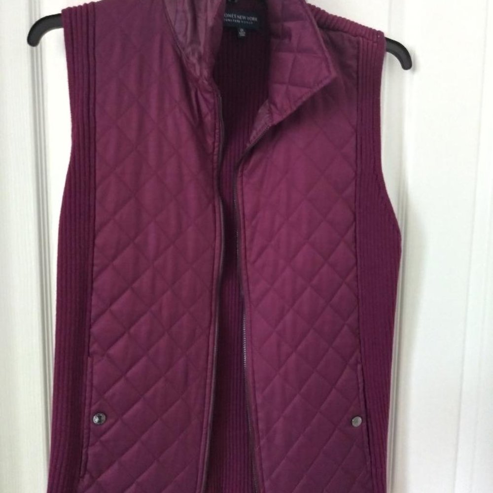 Women's 2X Burgundy Vest